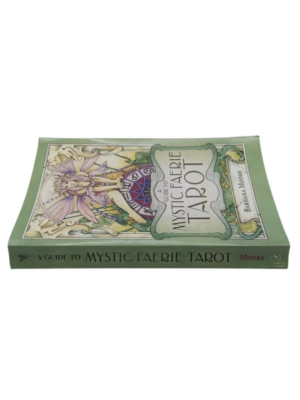 A Guide To Mystic Faerie Tarot Book First Edition 2007 Barbara Moore No Cards